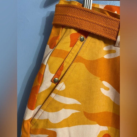 Urban City Cotton Polyester Blend Mens Cargo Shorts Size 36 Streetwear - Picture 7 of 13